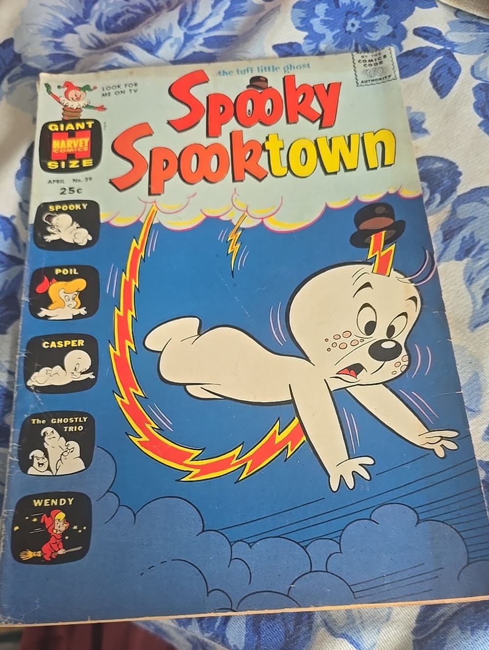 ❤️5/$25 Spooky Spooktown #39 (Harvey Giant) Apr 1971, Wendy, Casper
